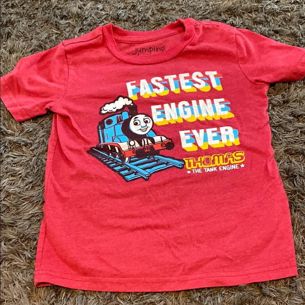 Jumping Beans Thomas the Train Vibrant Red Toddler Shirt